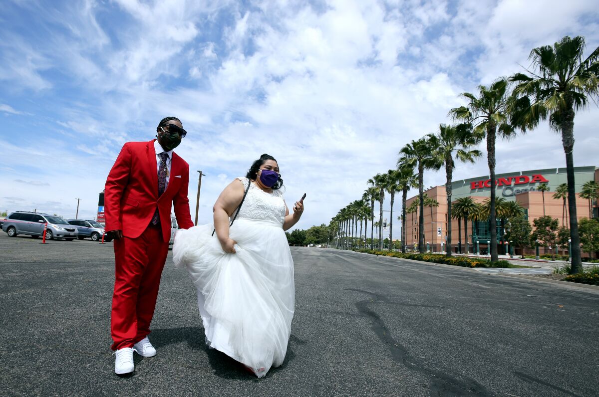 Honda Center weddings