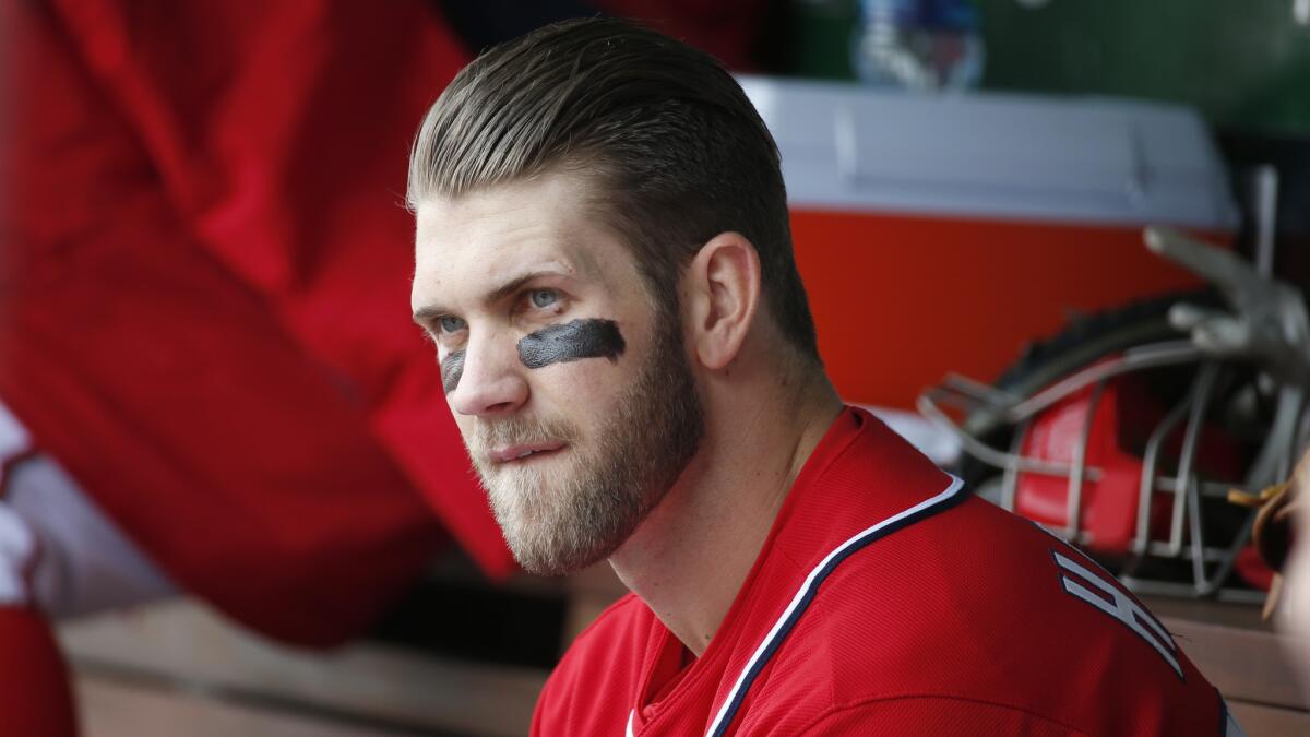 Bryce Harper passed on Dodgers' record offer for long-term home - Los  Angeles Times