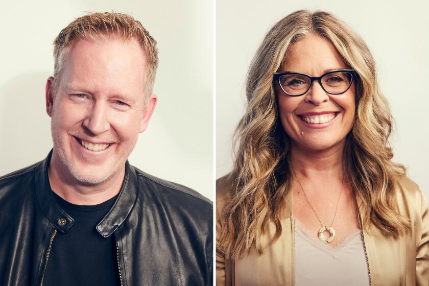 Writer and director Jared Bush, left, has been named Chief Creative Officer at Walt Disney Animation Studios, while Jennifer Lee will be returning to filmmaking.