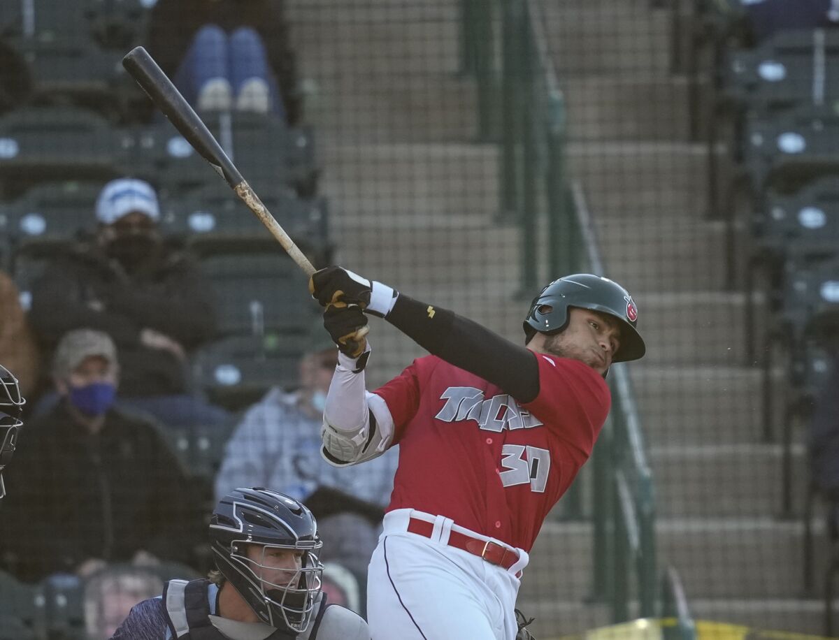 Padres outfield prospect Tirso Ornelas began 2021 at high Single-A Fort Wayne.