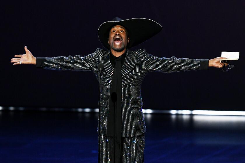 LOS ANGELES, CALIFORNIA - SEPTEMBER 22: Billy Porter accepts the Outstanding Lead Actor in a Drama Series award for 'Pose' onstage during the 71st Emmy Awards at Microsoft Theater on September 22, 2019 in Los Angeles, California. (Photo by Kevin Winter/Getty Images)