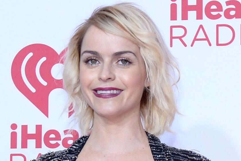 Taryn Manning of "Orange Is the New Black" was upset Wednesday over a report that she'd been arrested on suspicion of making criminal threats, tweeting that there were no charges against her.