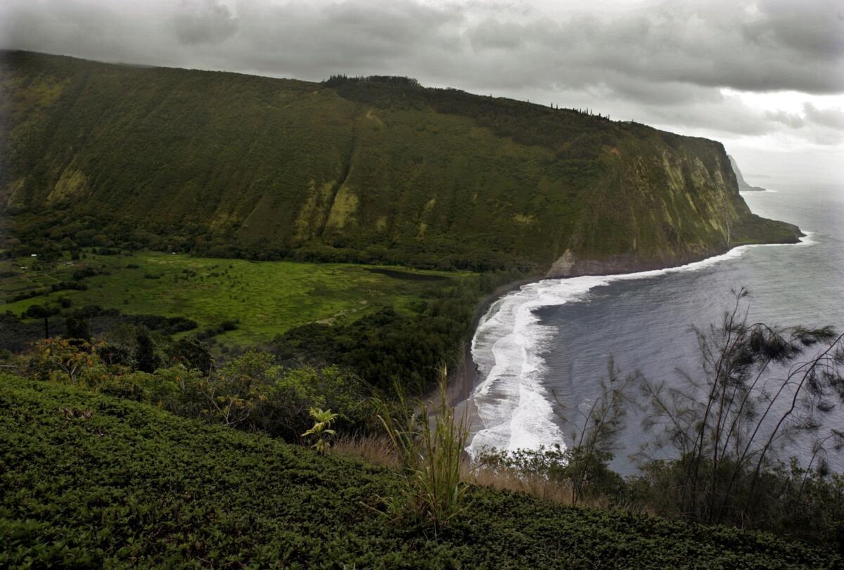 Bicycle Adventures' family bike tour of the Big Island includes a stop at lush Waipio Valley, shown above in a file photo.