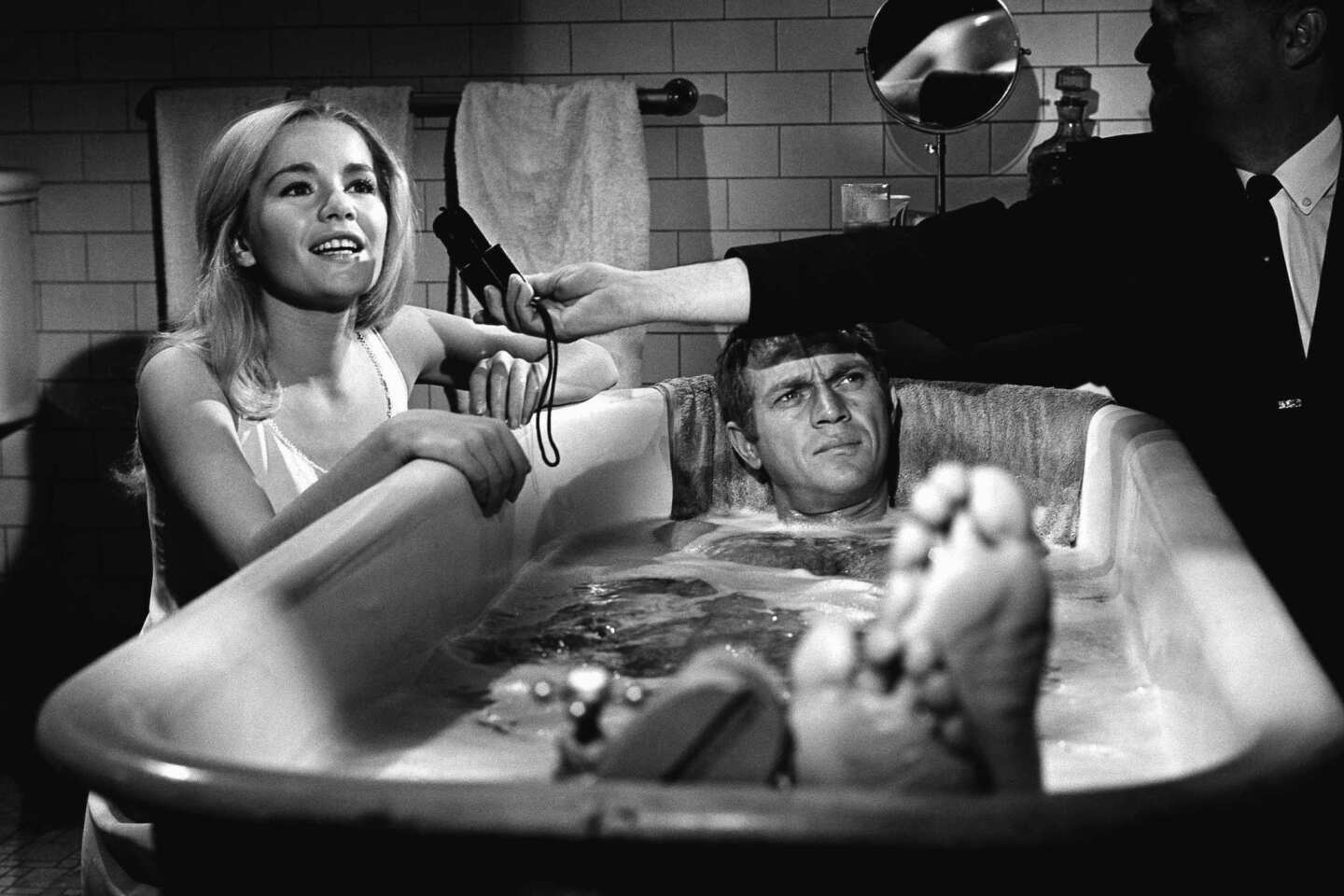 Tuesday Weld and Steve McQueen