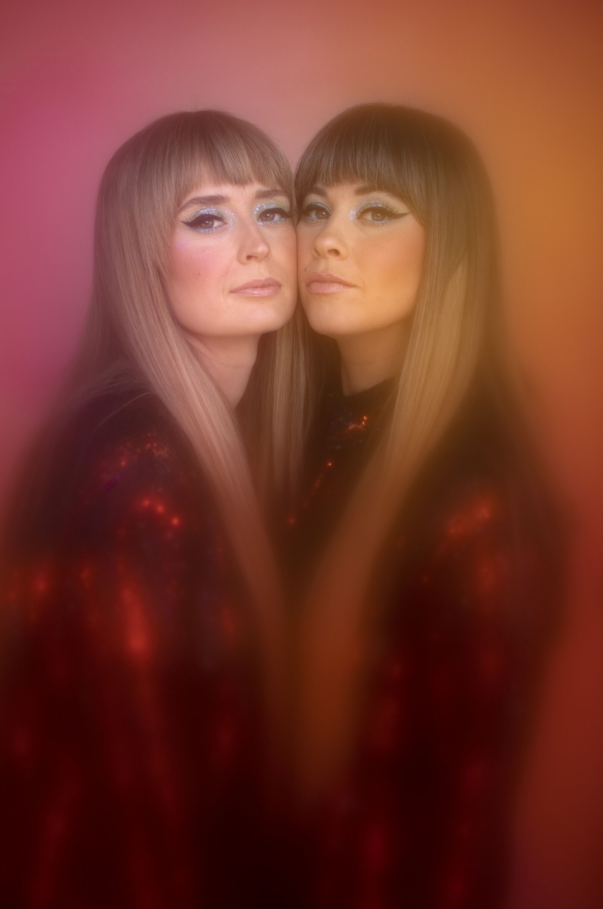 Holly Laessig and Jess Wolfe are the indie-rock duo "Lucius." Photographed on Tuesday, March 1, 2022 in Los Angeles, CA.