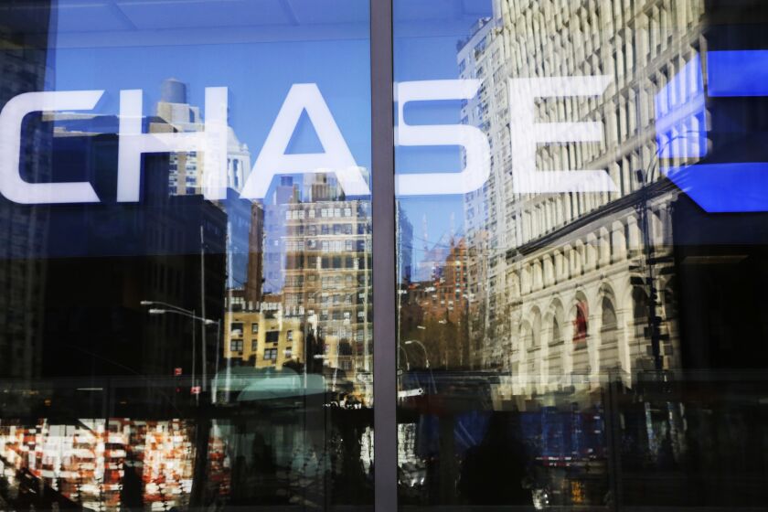 A Chase bank branch in New York