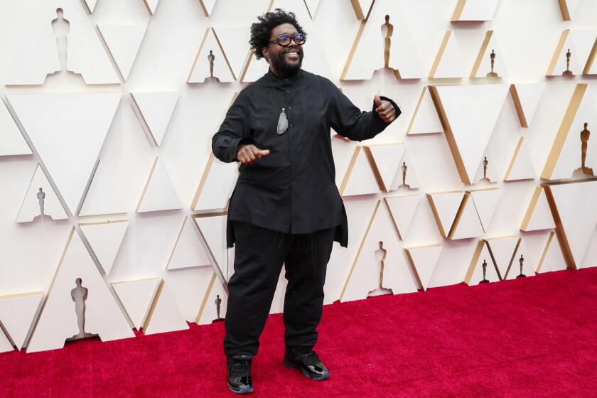 Musician Questlove arriving at the 92nd Academy Awards on Sunday, February 9, 2020