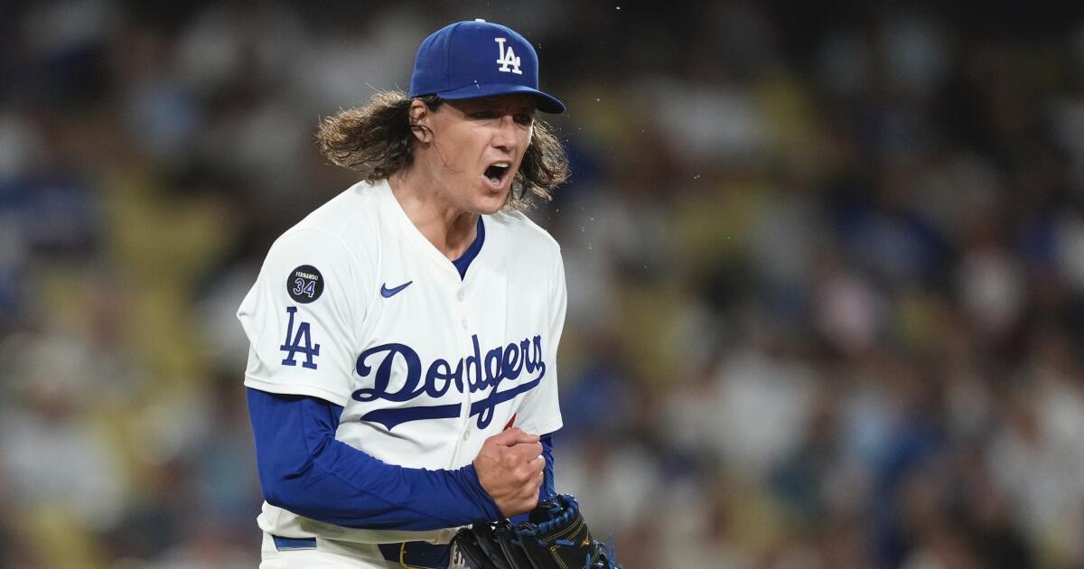 Dodgers flirt with another no-hitter, but this time they hang on to beat Rockies
