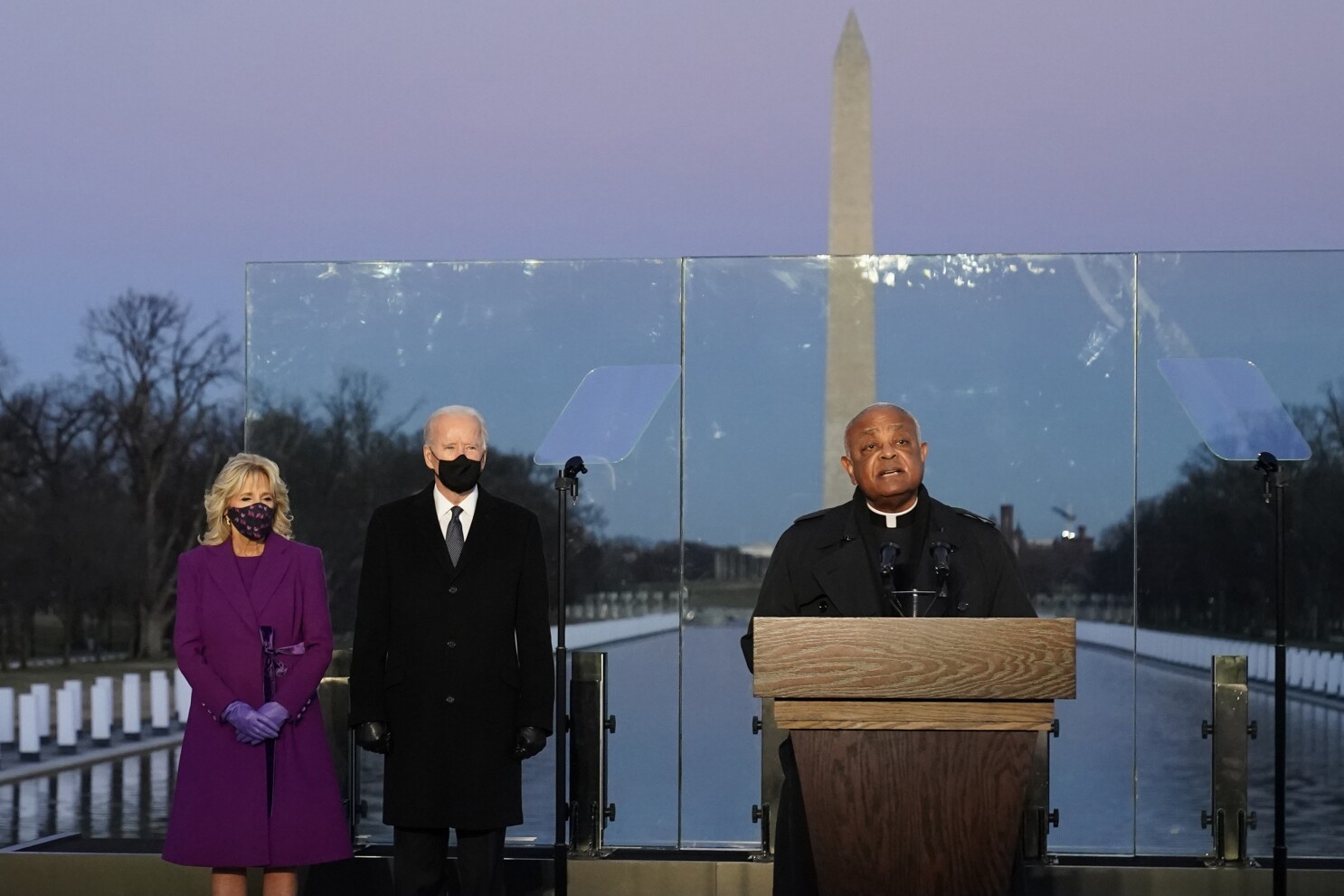 Biden y Gregory