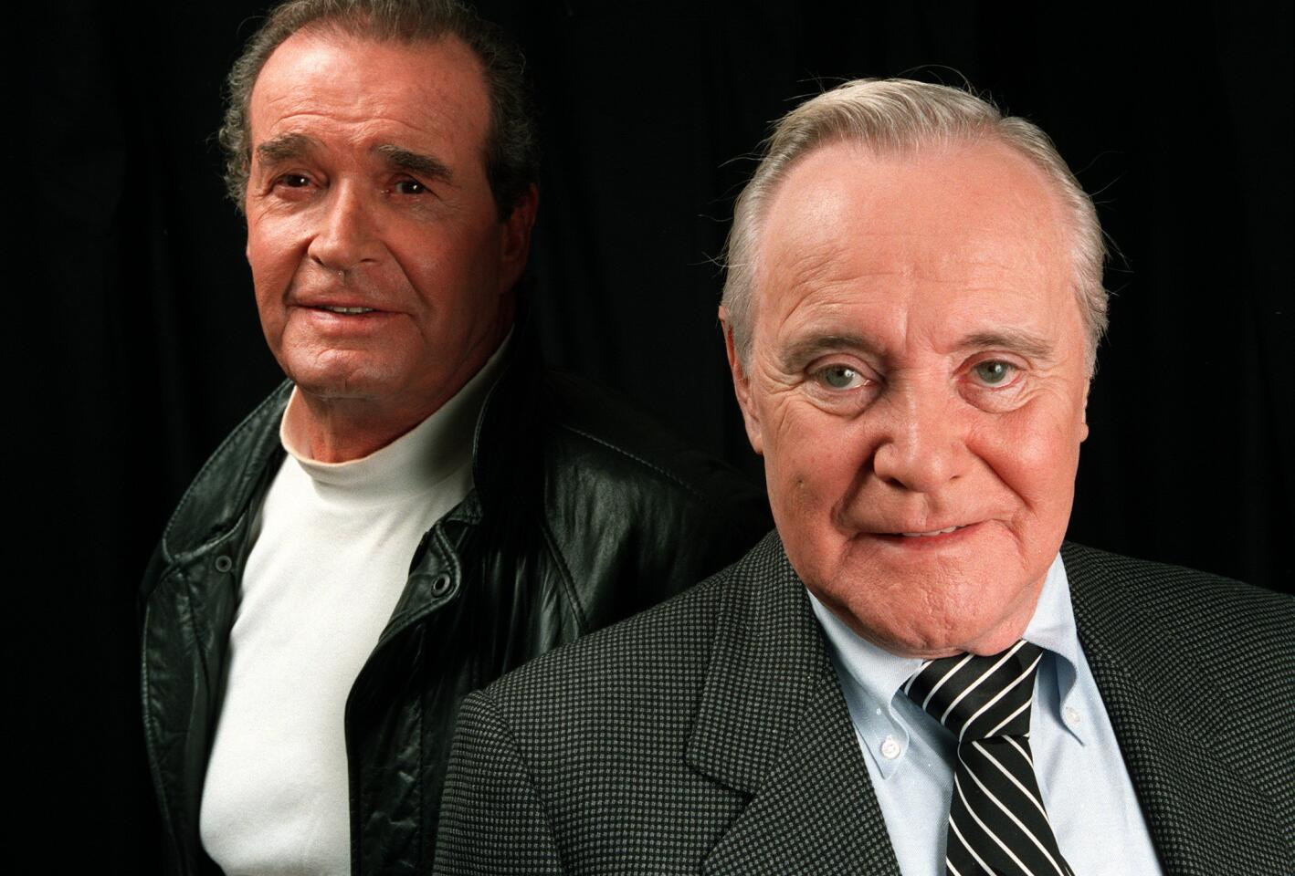 James Garner, left, and Jack Lemmon play ex-presidents in the movie "My Fellow Americans."