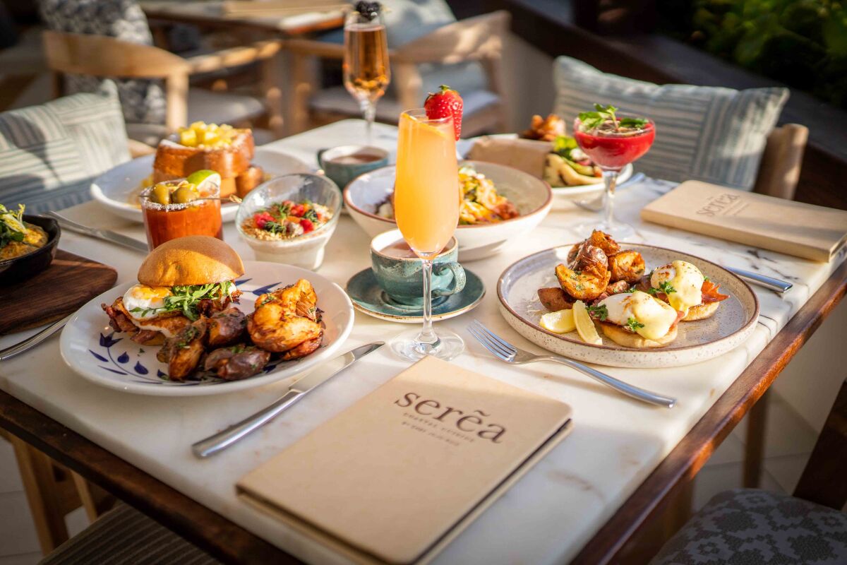 Serea Coastal Cuisine at the Hotel Del Coronado will be serving a Father's Day brunch on June 20.