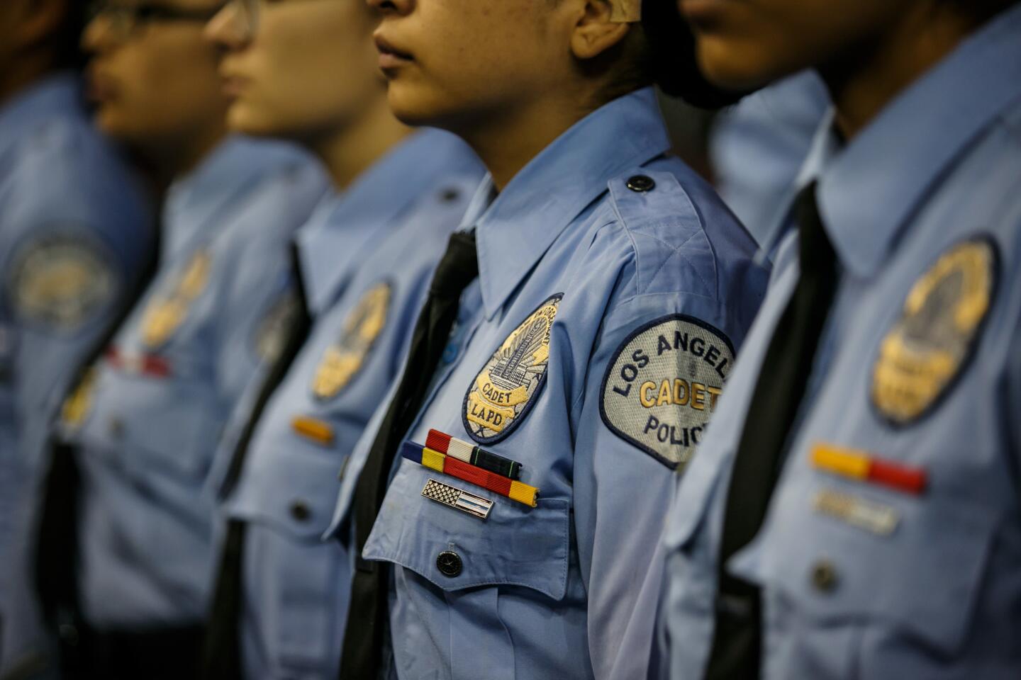 LAPD cadet graduation