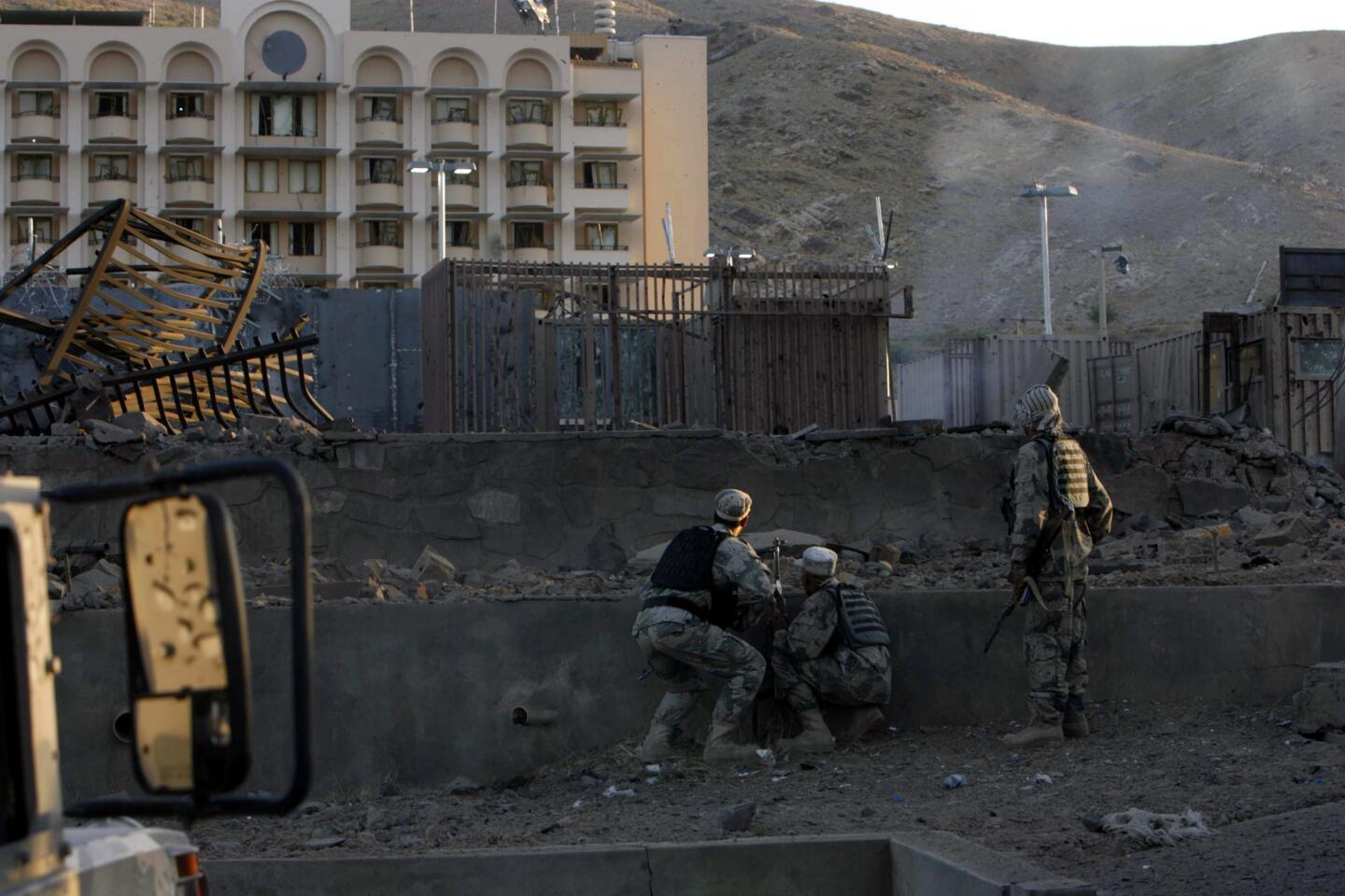 Militants Attack Us Consulate In Herat Afghanistan Los Angeles Times 8742