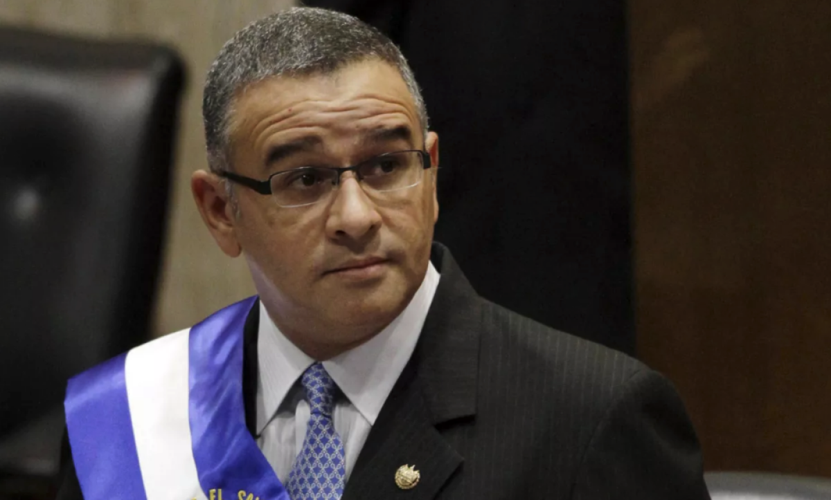 el presidente de El Salvador, Mauricio Funes, 