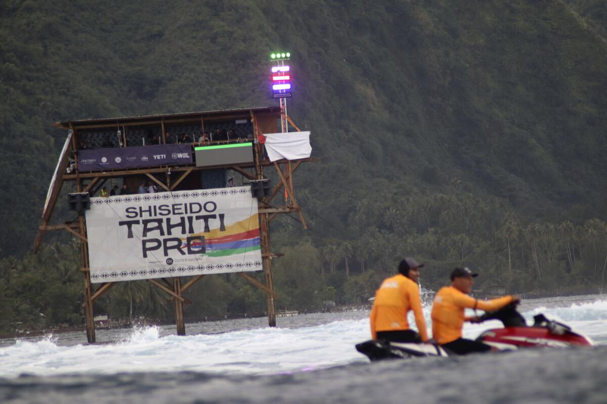 Work to resume at Tahiti's legendary Olympic surfing site after uproar