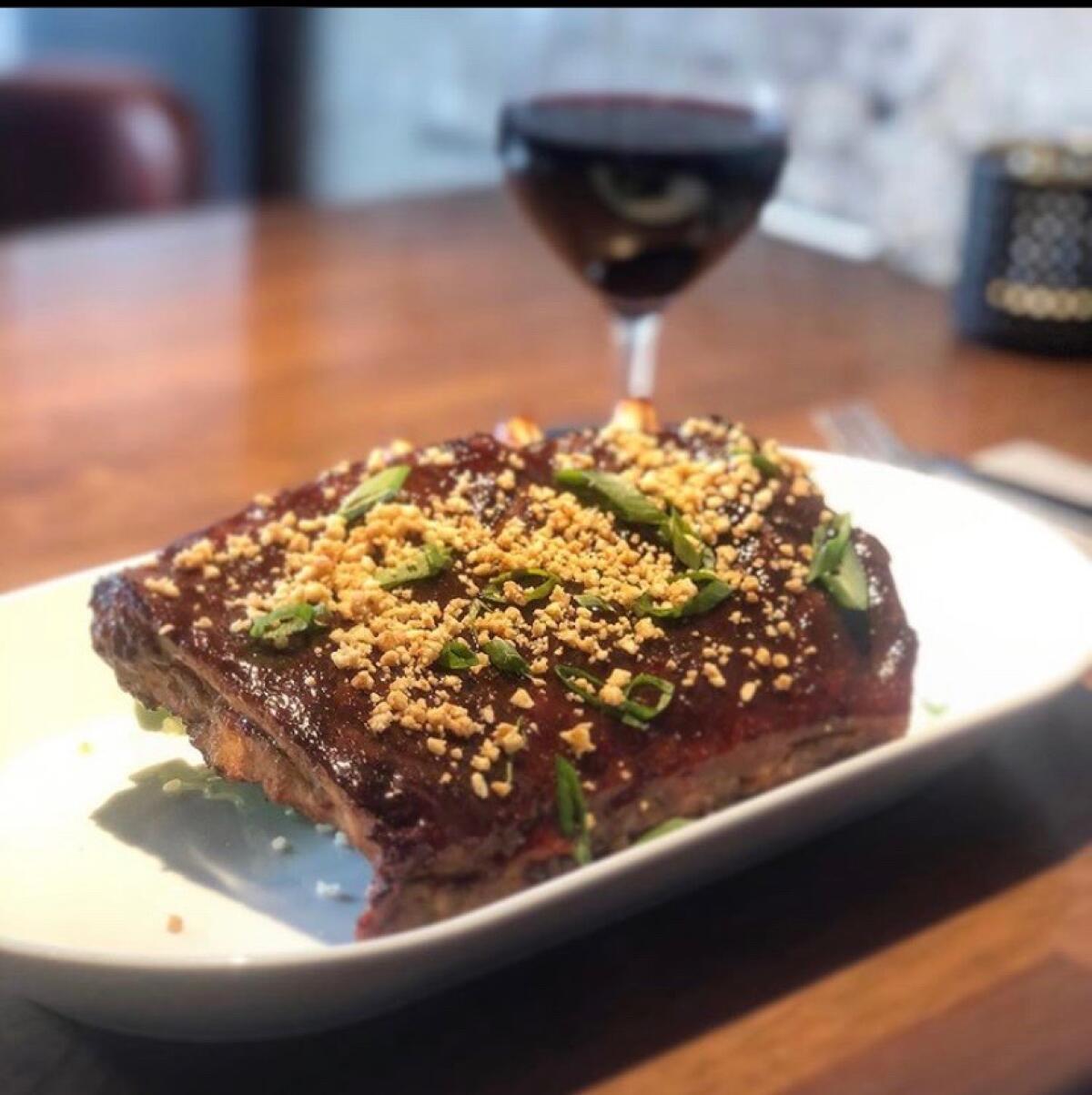 Common Stock restaurant in Hillcrest will serve St. Louis cut pork ribs for Valentine's Day weekend.