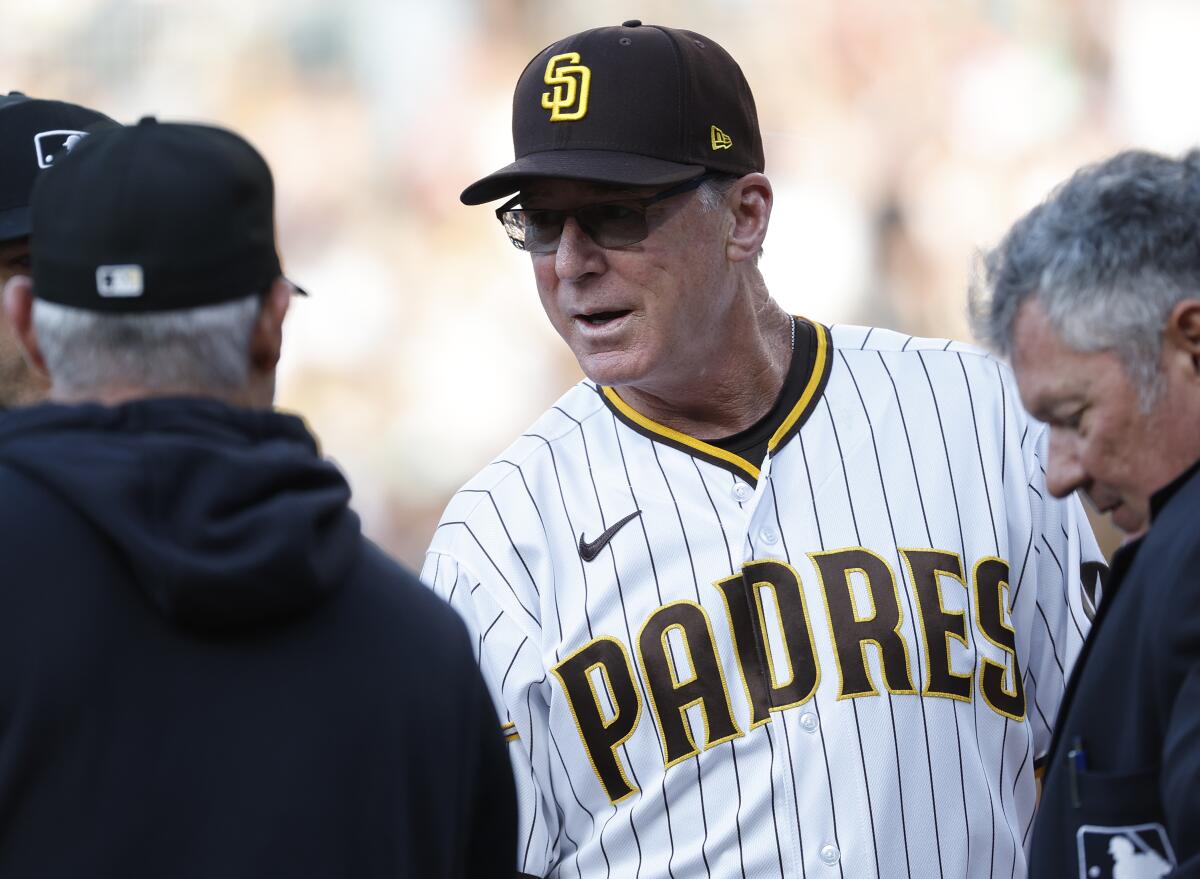 Manager Bob Melvin returns to Oakland now guiding the San Diego