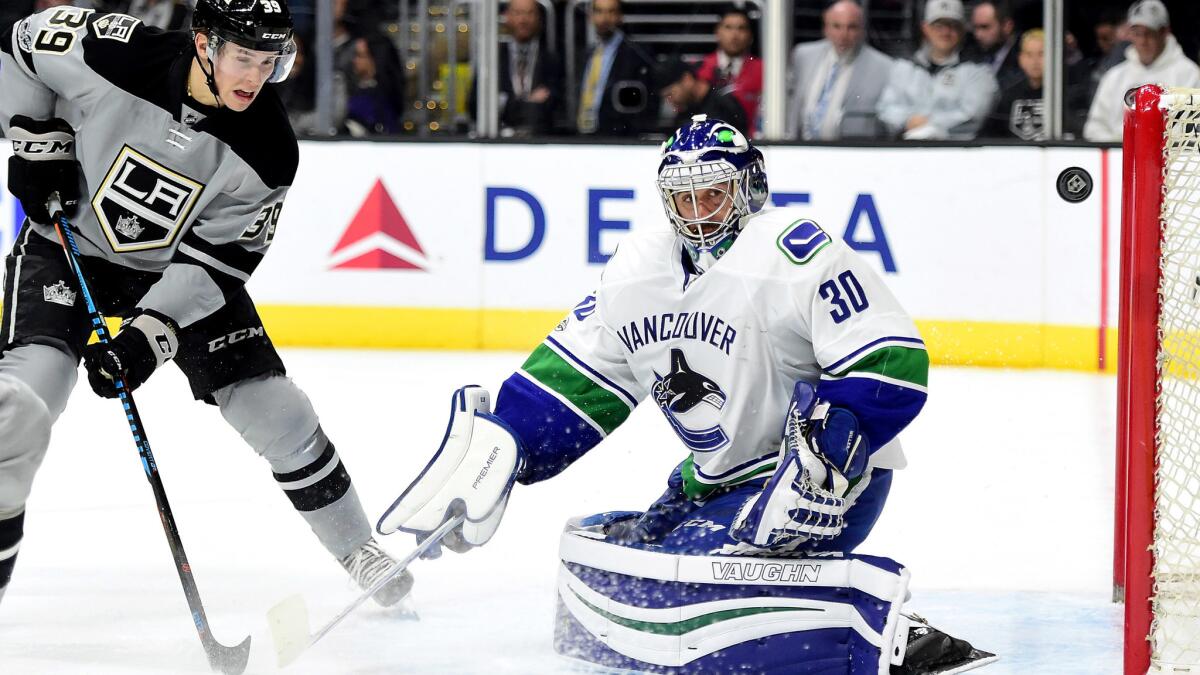 Ryan Miller had a 2.80 goals-against average and .914 save percentage in 54 games with Vancouver last season.