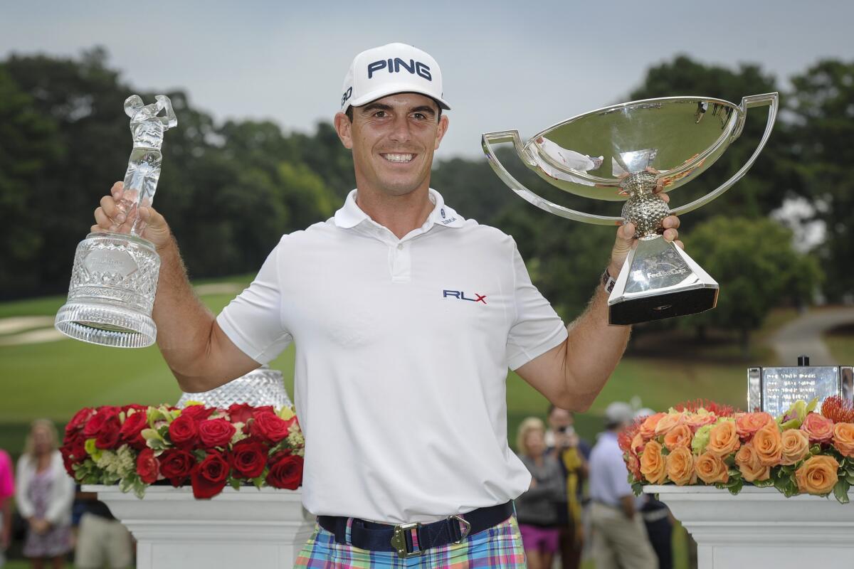 Billy Horschel says he doesn't mind being left off the Ryder Cup team.