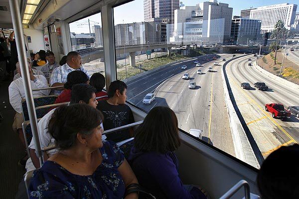 If none of the stations themselves are world-beating as pieces of architecture, the November extension of the Gold Line through Little Tokyo and into East Los Angeles was a reminder of how profoundly new transit is remaking the physical and psychological terrain of the city.