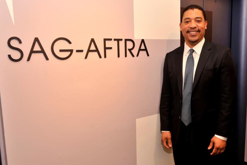 David White is national executive director of SAG-AFTRA, Hollywood's largest union.
