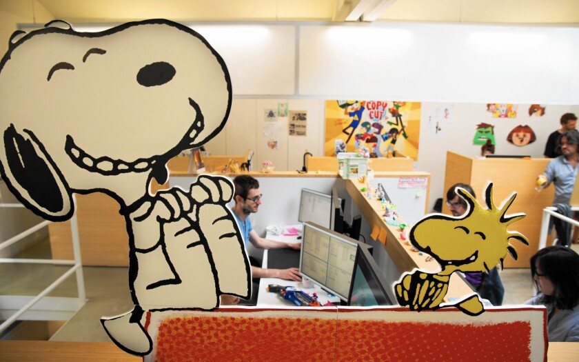 Peanuts Comic Will Come To Life In French Tv Series Los Angeles Times