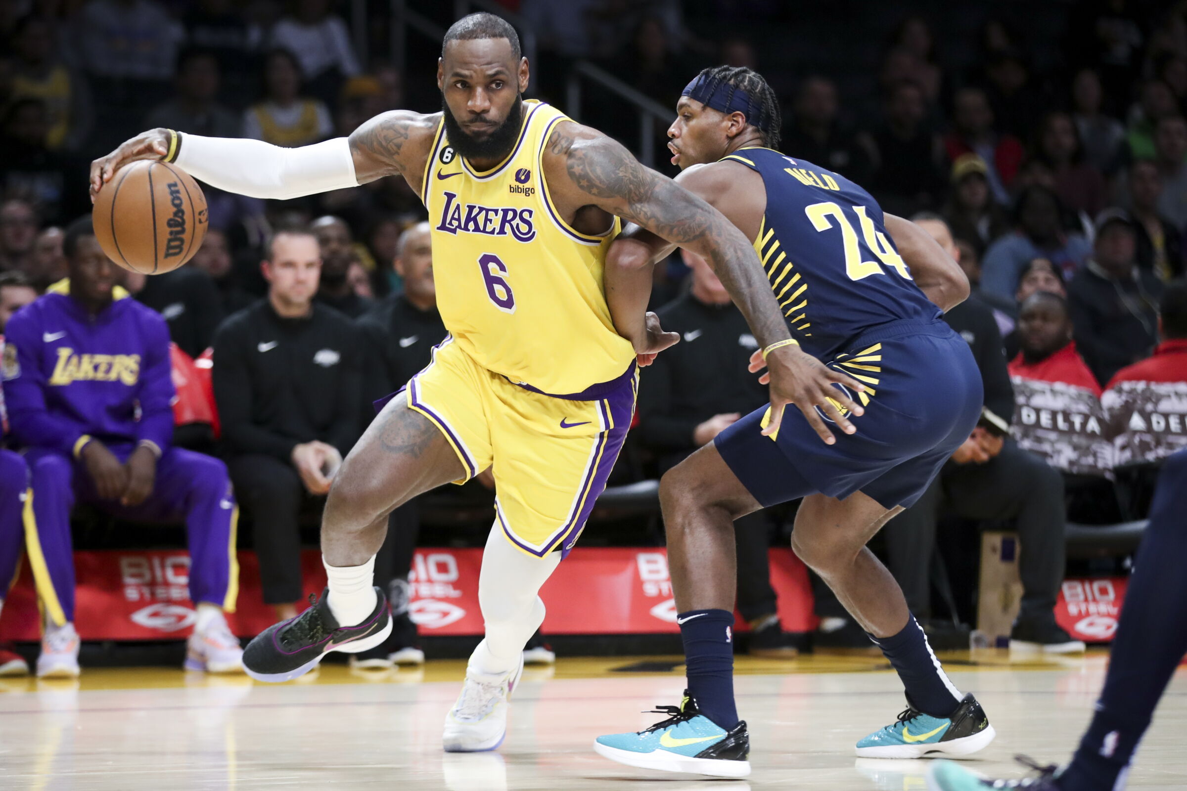 LeBron James on decline? Inside Lakers star's shooting woes - Los Angeles Times