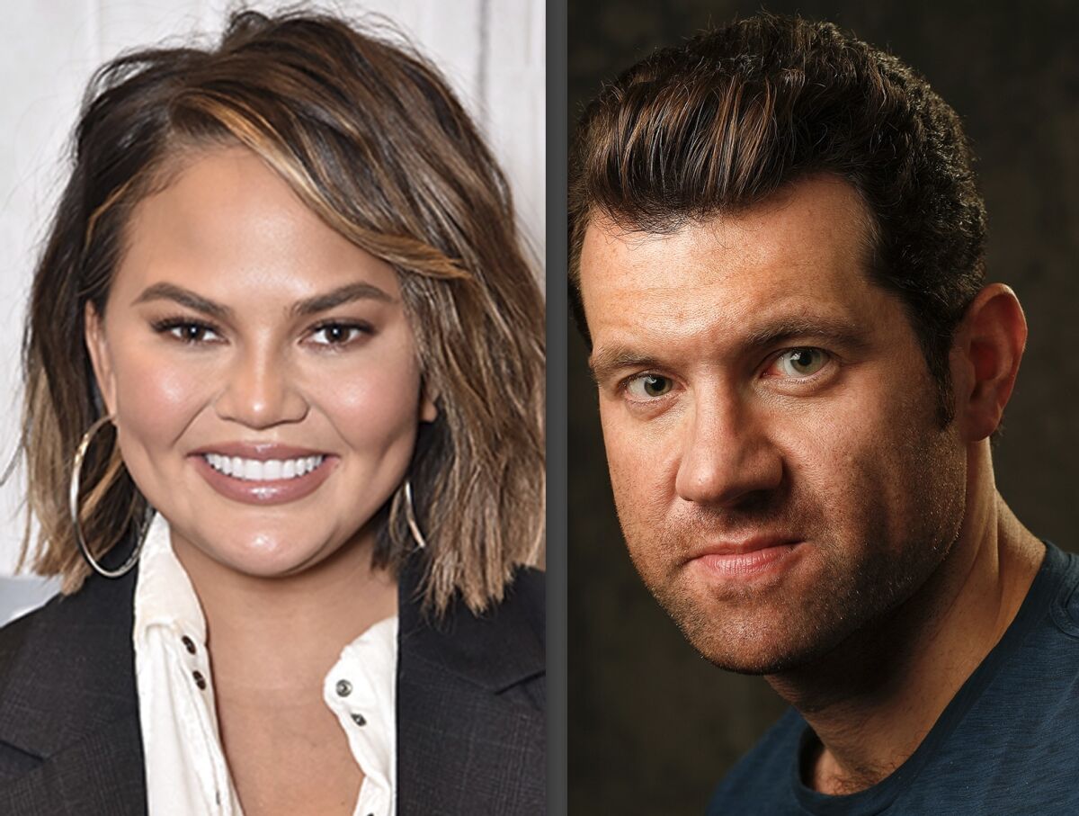Chrissy Teigen and Billy Eichner