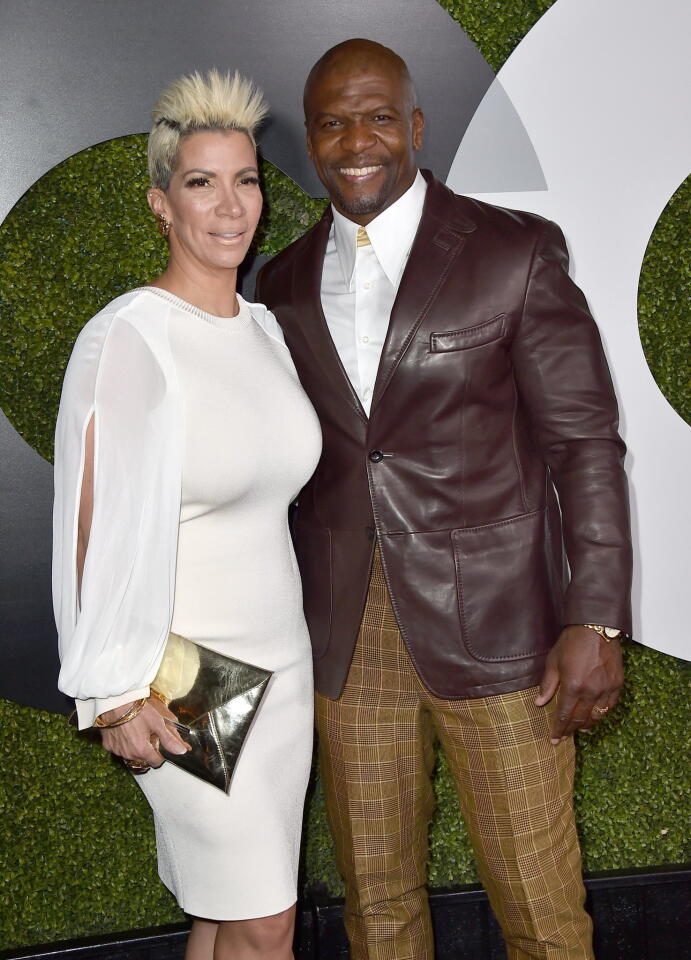Rebecca King-Crews and Terry Crews join the GQ festivities.