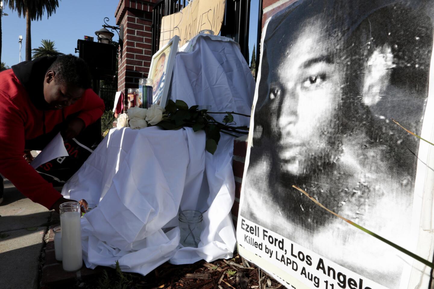 Ezell Ford protest