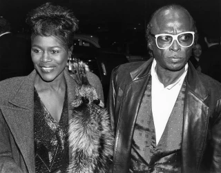 Cicely Tyson a Miles Davis, 1983.