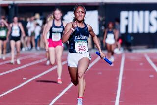 Christina Gray of Carson will be among the top individuals at the City Section track and field prelims.