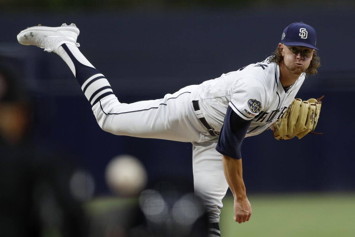 Chris Paddack to start Padres Opening Day