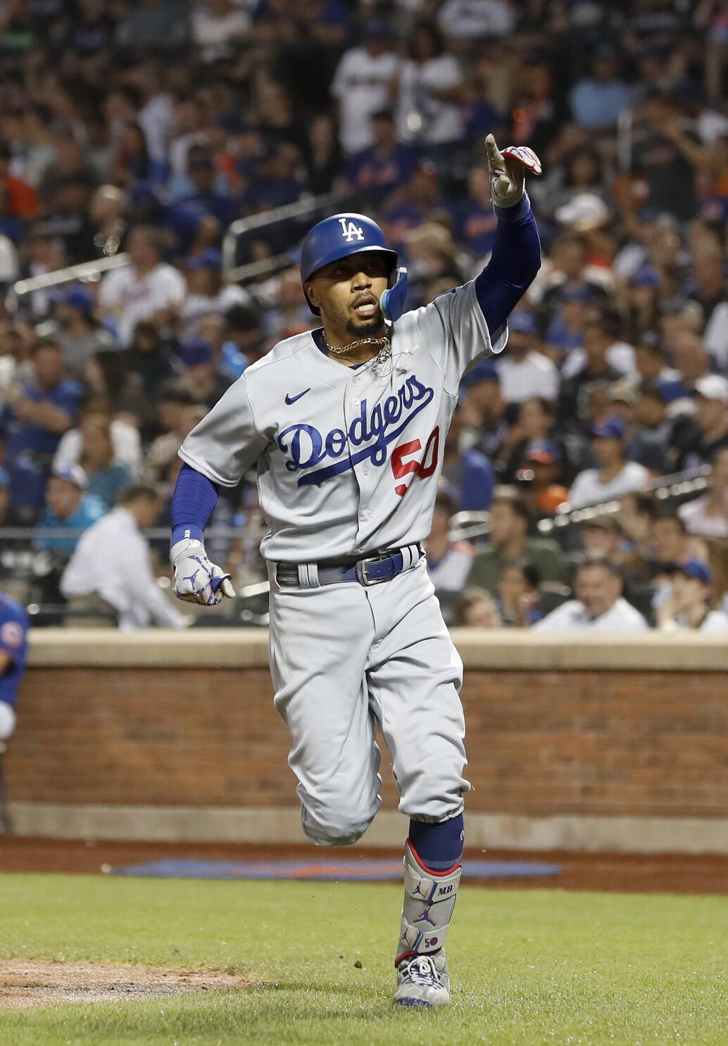 Los Angeles Dodgers' Mookie Betts Extends Own Lead in Baseball