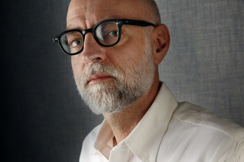 Daniel Clowes wrote the graphic novel "Wilson" on which the new Craig Johnson movie, starring Woody Harrelson, is based. (Carolyn Cole / Los Angeles Times)