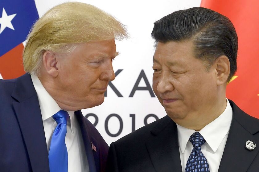 President Trump meets with Chinese President Xi Jinping at the G-20 summit in Osaka, Japan, last year.