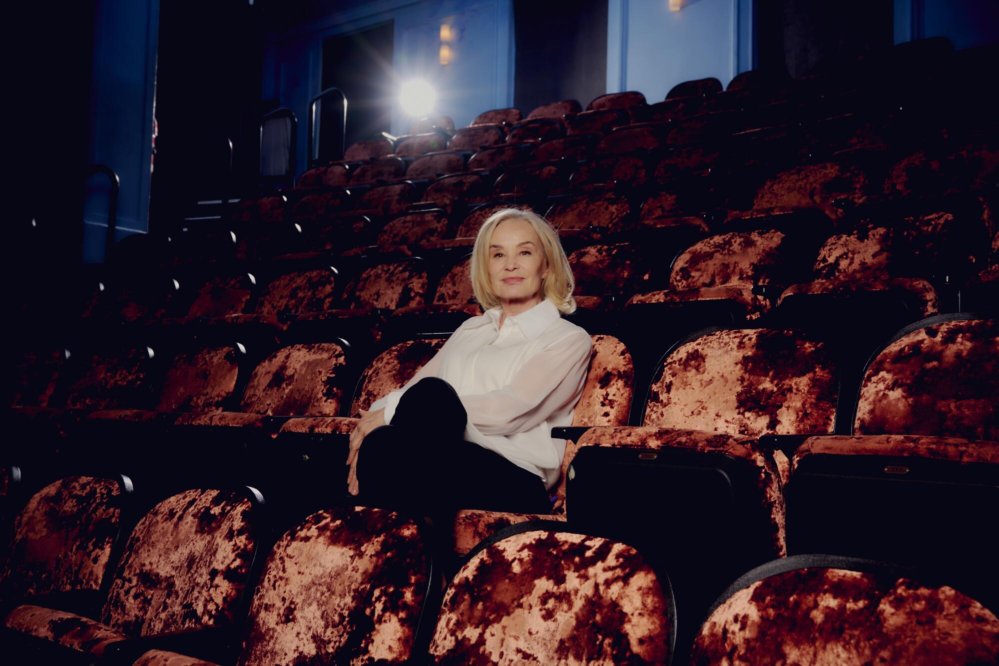 Jessica Lange, the star of "Mother Play."