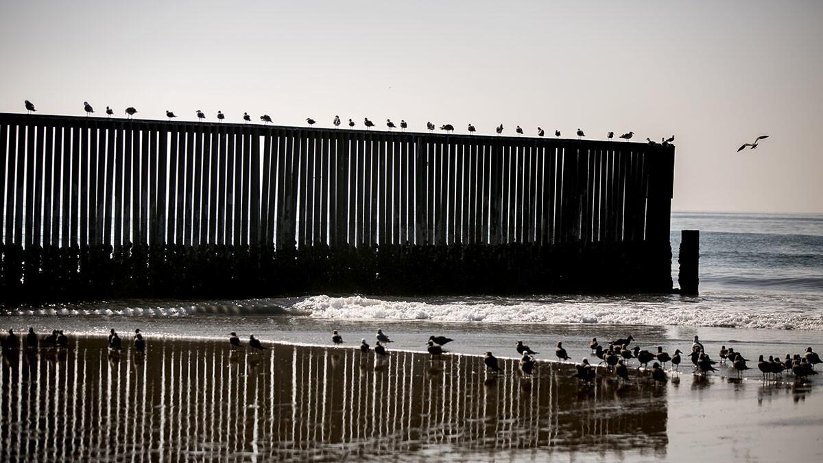 La frontera entre Tijuana y San Diego, vista desde el lado estadounidense.