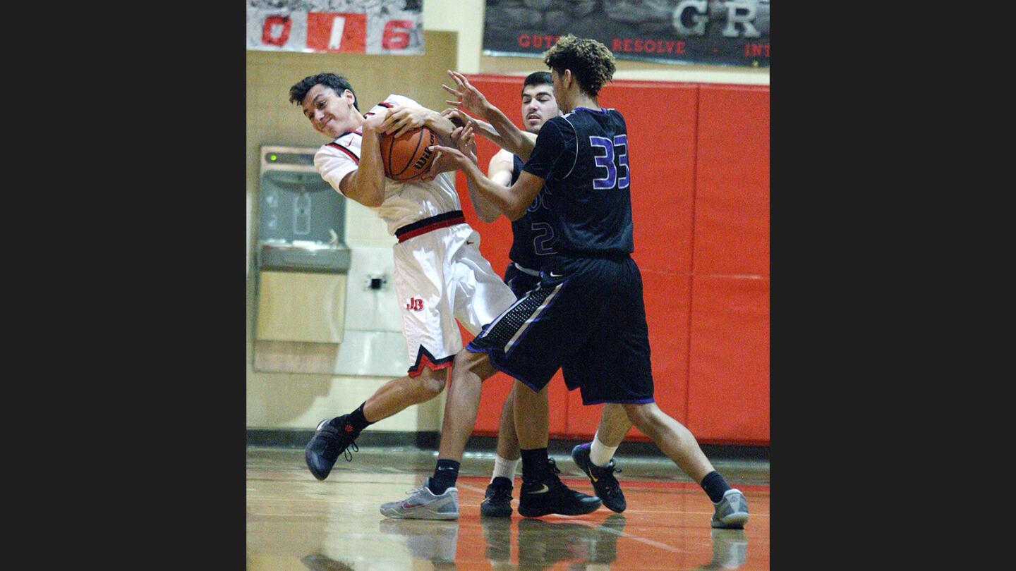 Photo Gallery: Glendale vs. Burroughs Pacific League boys' basketball