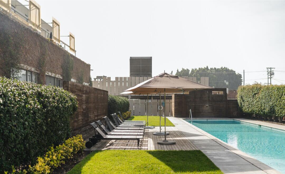 The pool.