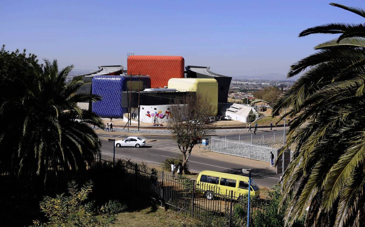 The Soweto Theater opened May 25 with a production of “The Suitcase,” adapted by South African director James Ngcobo.