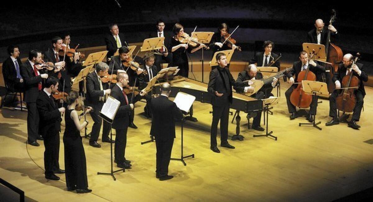 Countertenor Philippe Jaroussky performs Handel and Popora with the Venice Baroque Orchestra at Walt Disney Concert Hall.
