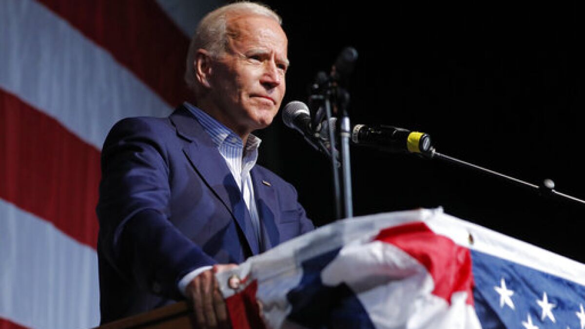 Why Joe deserves to be president of the United - The San Diego Union-Tribune
