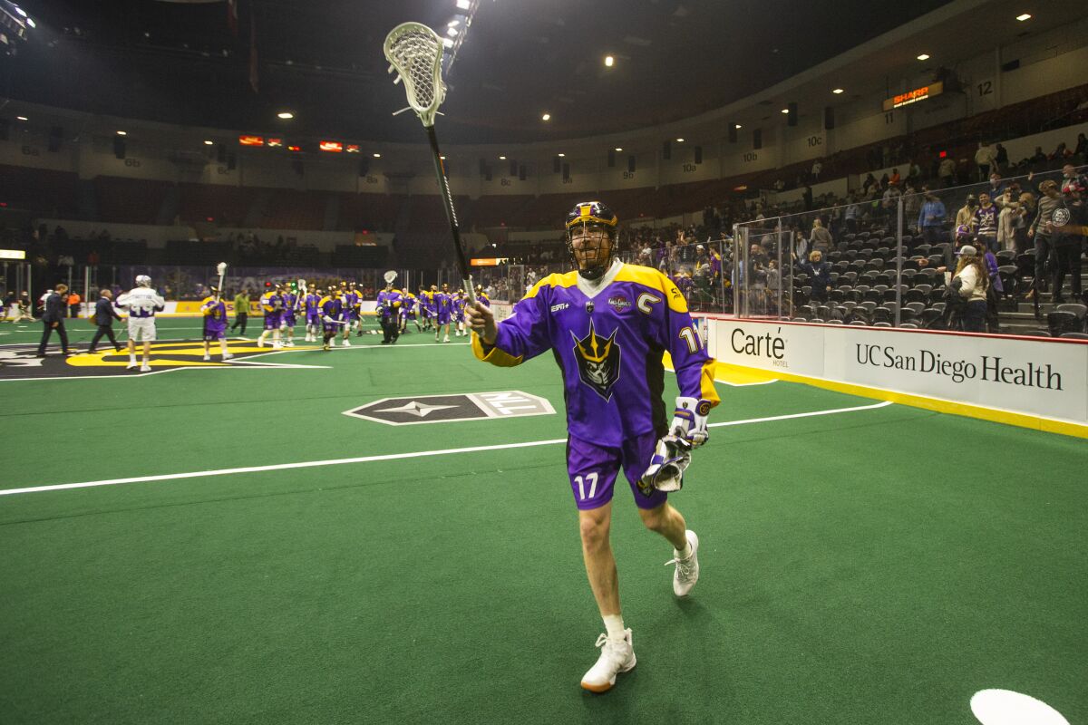 Seals captain Brodie Merrill has never won a National Lacrosse League title in his 15 seasons.