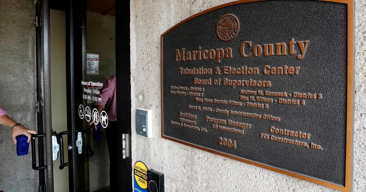 White House widens its probe of 2020 election as it obtains records from Arizona