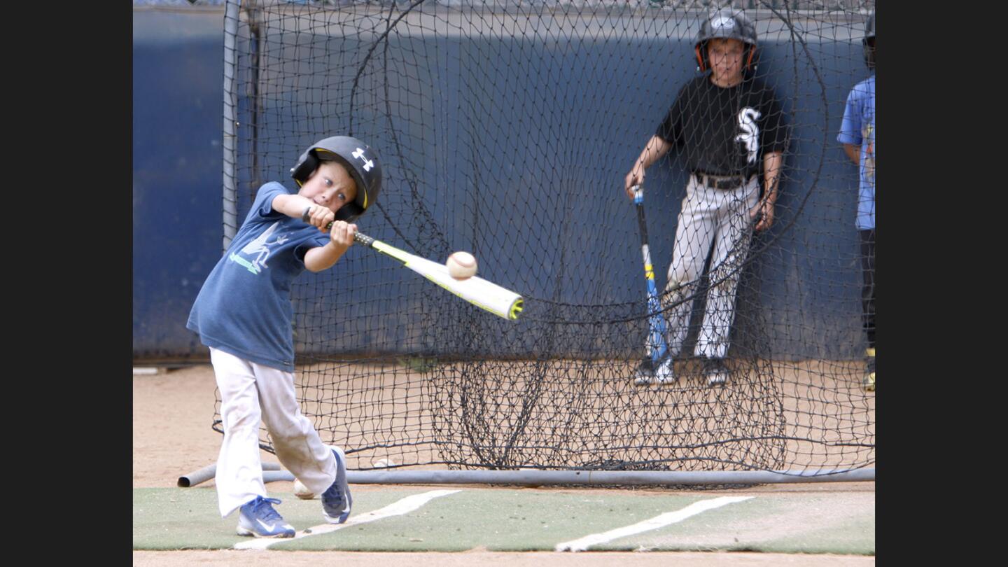 Photo Gallery: The annual Bulldog Baseball Camp held at Burbank High School