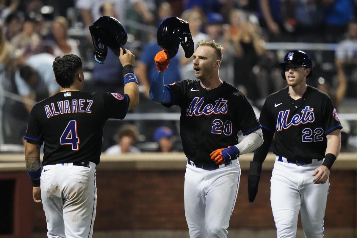 Mets derrotan 5-1 a Nacionales, con par de cuadrangulares de Alonso