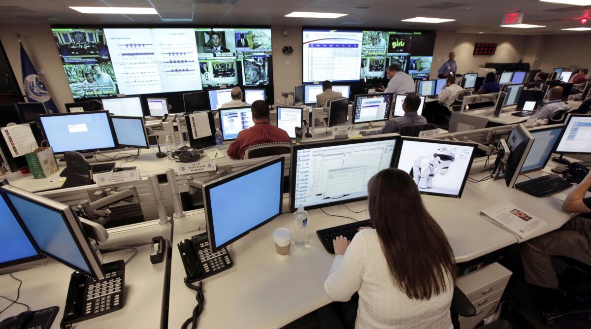 The National Cybersecurity and Communications Integration Center seen in 2010. (J. Scott Applewhite / Associated Press)