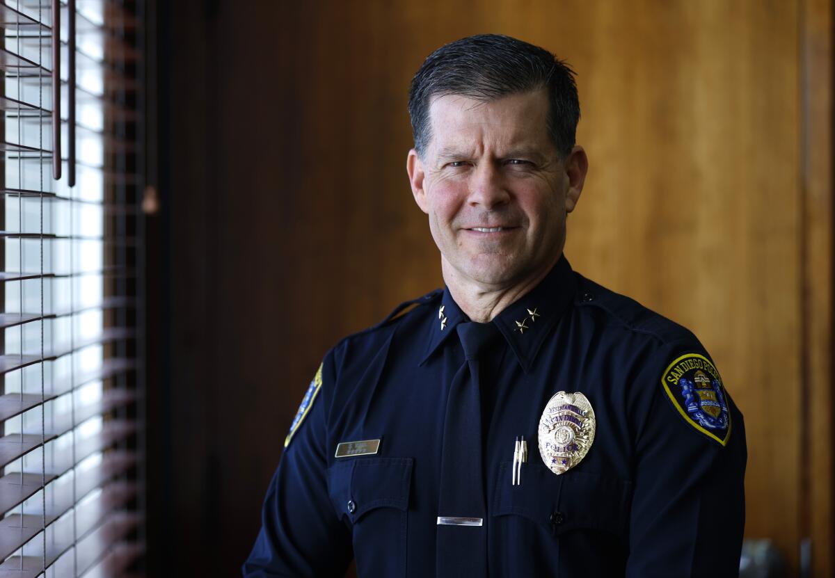 San Diego Police Department veteran Scott Wahl will take over as the city's new police chief on Friday, June 7.