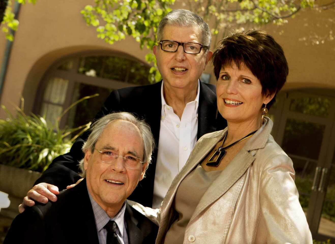 Robert Klein, left, Lucie Arnaz and Marvin Hamlisch -- the stars and composer for the 1979 Broadway musical, "They're Playing Our Song" -- reunite for a concert in June.